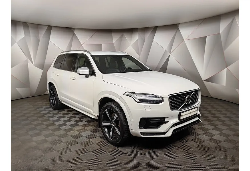 Volvo XC90 2.0 T5 Drive-E AT AWD (249 л.с.) R-Design Белый в АВИЛОН. Слайд №3
