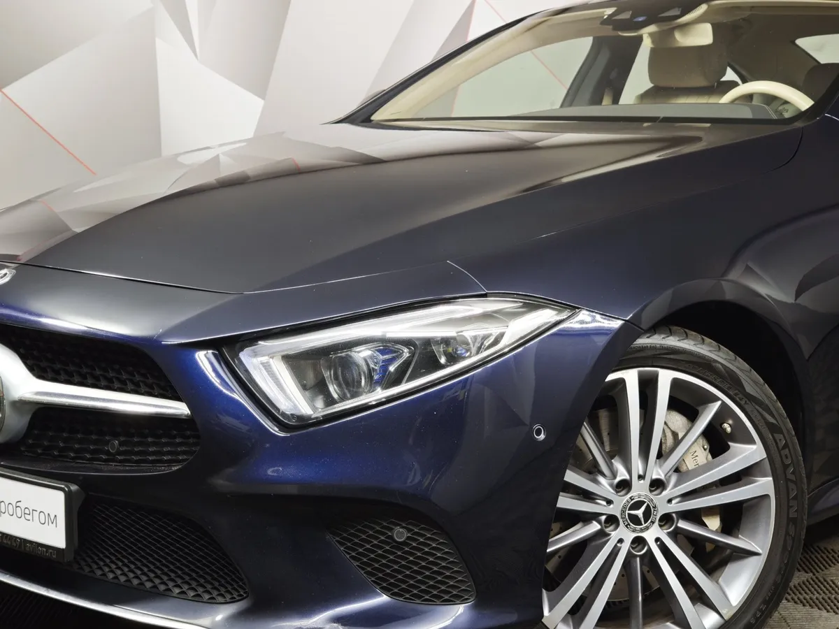Mercedes-Benz CLS 350 d AT 4Matic (249 л.с.) Elegance Синий в АВИЛОН. Слайд №10