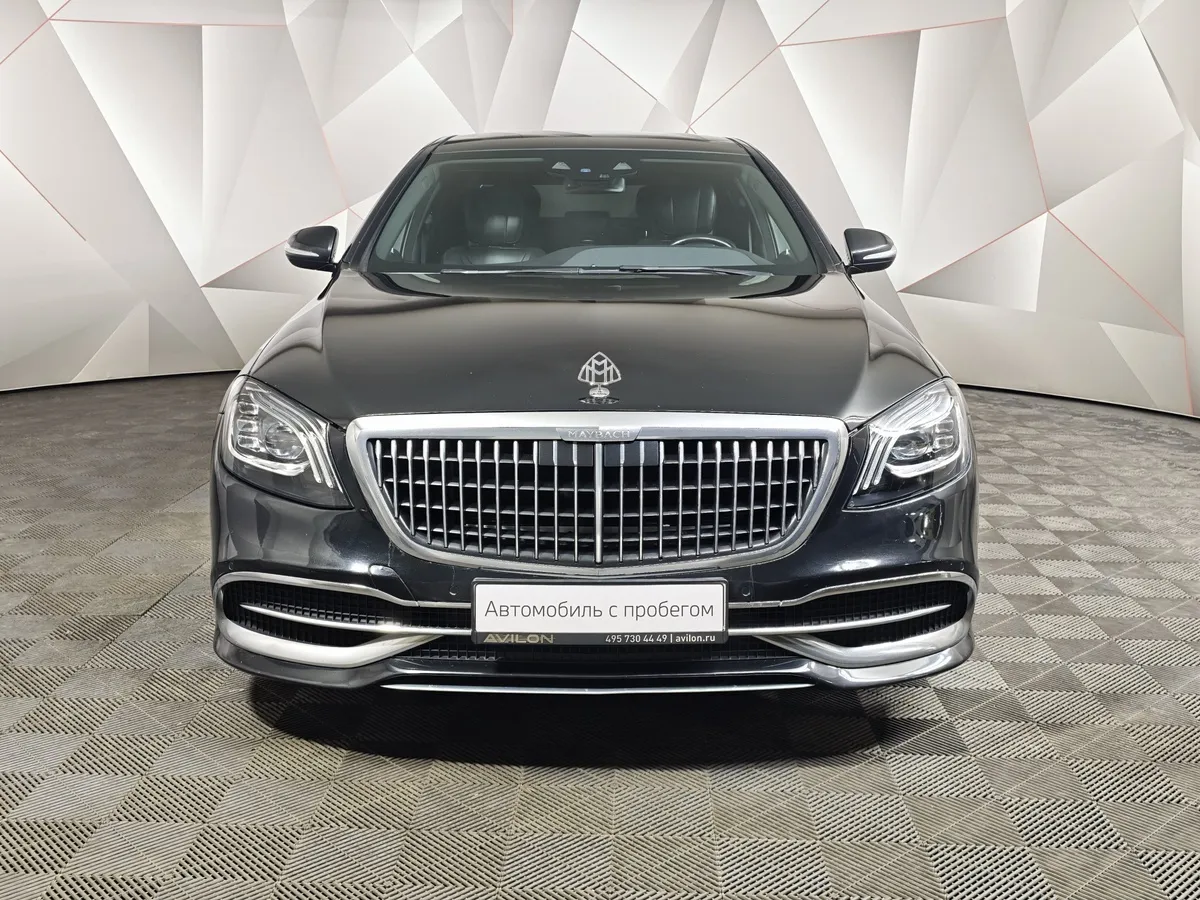 Mercedes-Benz S-Класс S 450 9G-Tronic 4Matic (367 л.с.) Черный в АВИЛОН. Слайд №7