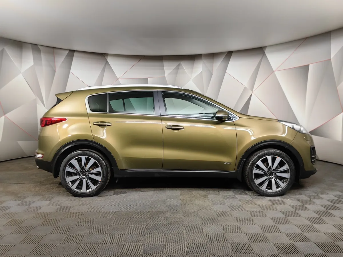Kia Sportage 2.0 CRDi AT 4WD (185 л.с.) Premium Желтый в АВИЛОН. Слайд №6