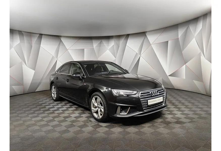 Audi A4 2.0 TFSI S tronic quattro (249 л.с.) Sport Черный в АВИЛОН. Слайд №3