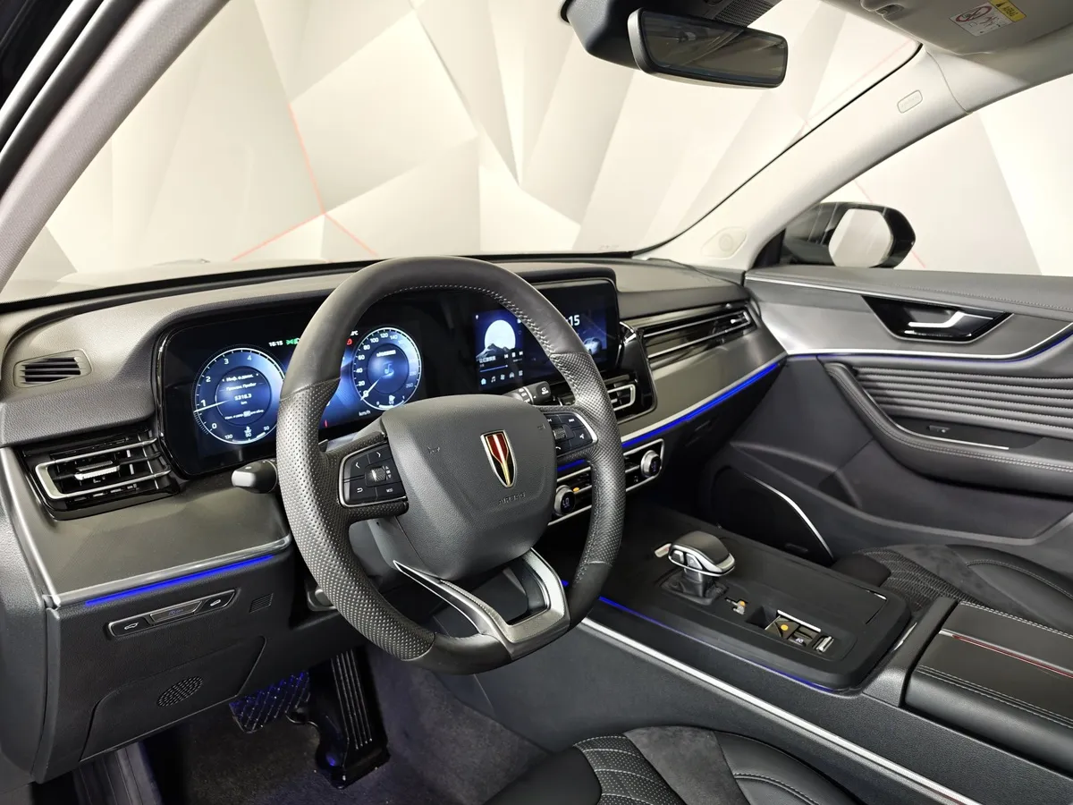 Hongqi HS5 2.0T AT 4WD (245 л.с.) Делюкс Черный в АВИЛОН. Слайд №19