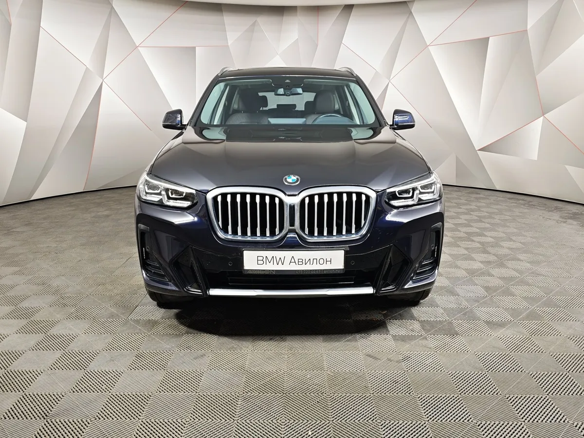 BMW X3 xDrive20i AT (184 л.с.) Base Локальная сборка Синий в АВИЛОН. Слайд №3