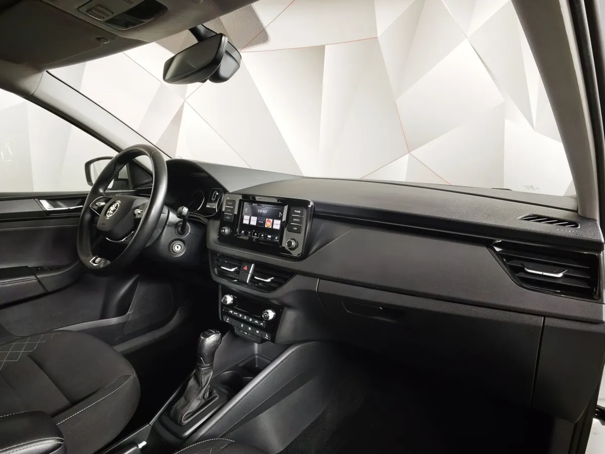 Skoda Rapid 1.6 AT (110 л.с.) Active Белый в АВИЛОН. Слайд №12