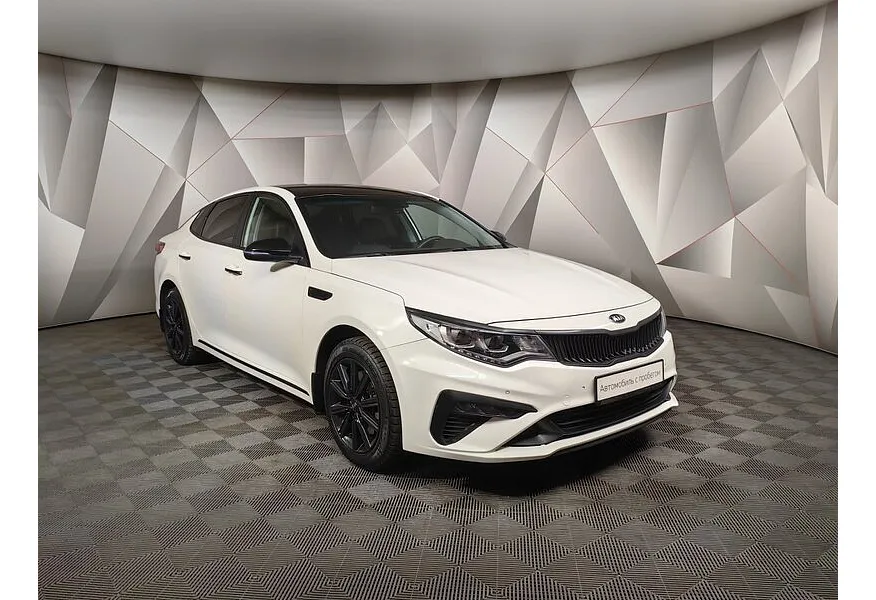 Kia Optima 2.4 GDI AT (188 л.с.) Luxe Белый в АВИЛОН. Слайд №3