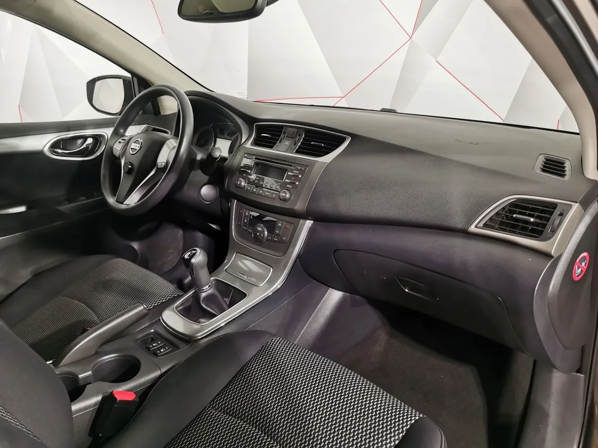Nissan Sentra 1.6 МТ (117 л.с.) Welcome Бежевый в АВИЛОН. Слайд №11