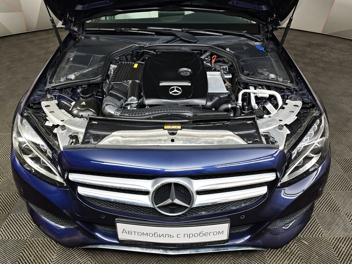 Mercedes-Benz C-Класс C 180 7G-Tronic Plus (150 л.с.) Синий в АВИЛОН. Слайд №11