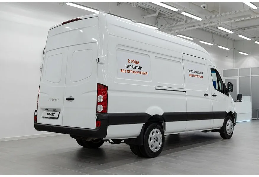 Sollers Atlant VAN 2.7D MT RWD DRW (150 л.с.) L3H2 3.5T Белый в АВИЛОН. Слайд №4