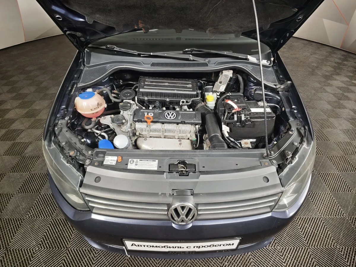 Volkswagen Polo 1.6 Tiptronic (105 л.с.) Comfortline Синий в АВИЛОН. Слайд №10