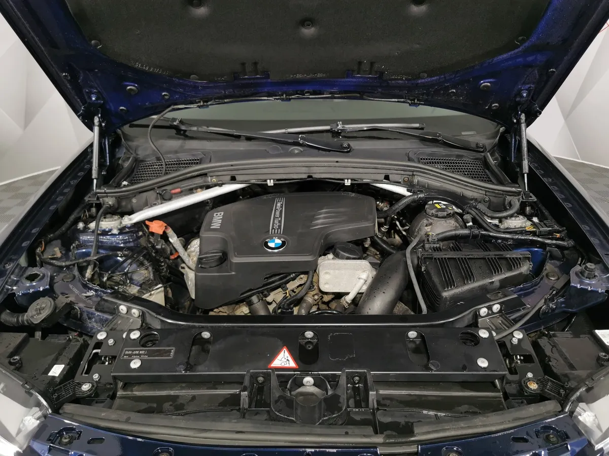 BMW X3 xDrive28i AT (245 л.с.) Синий в АВИЛОН. Слайд №10