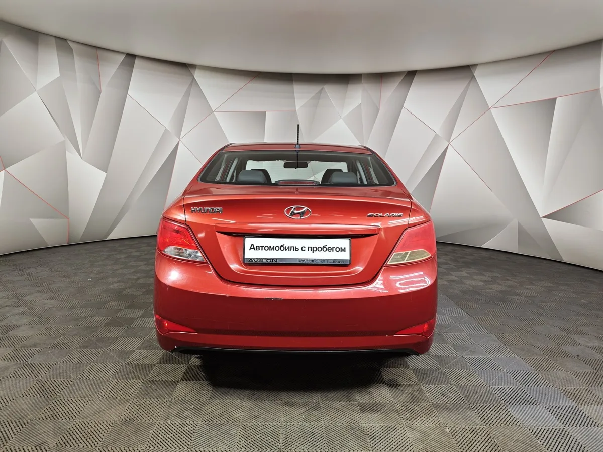 Hyundai Solaris 1.6 AT (123 л.с.) Comfort Красный в АВИЛОН. Слайд №8