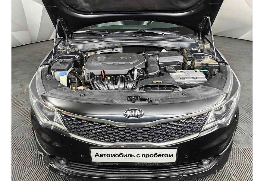 Kia Optima 2.4 GDI AT (188 л.с.) Classic Черный в АВИЛОН. Слайд №9