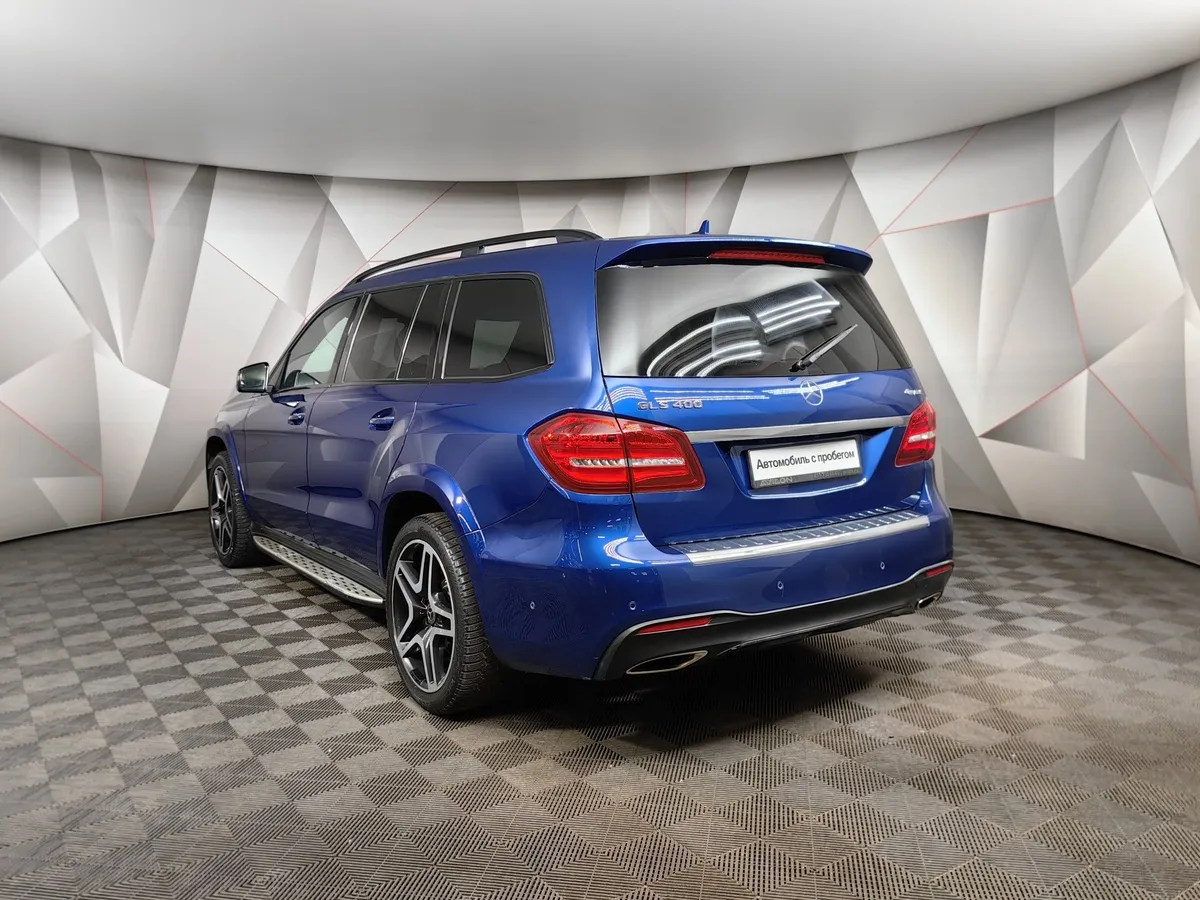 Mercedes-Benz GLS 400 4MATIC 9G-TRONIC (333 л.с.) Особая серия Синий в АВИЛОН. Слайд №4