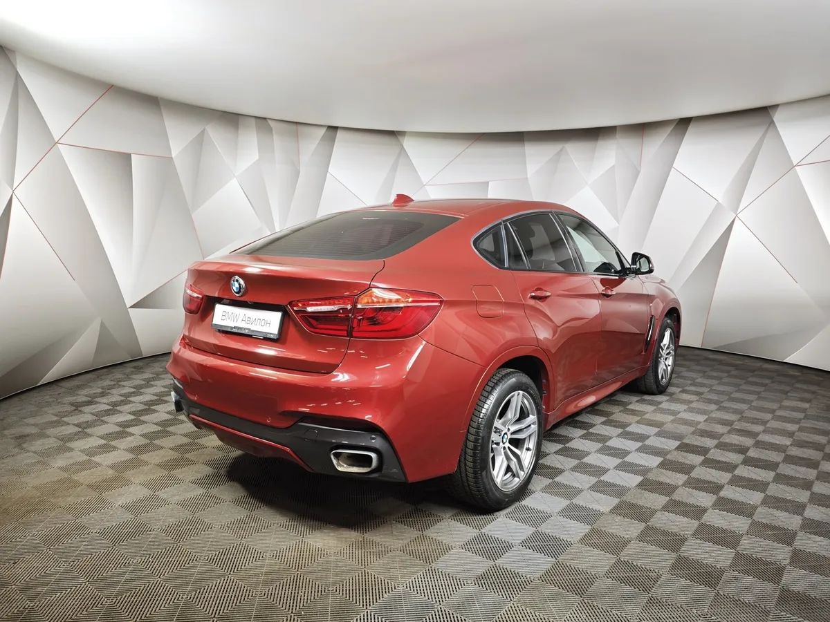 BMW X6 xDrive30d Steptroniс (249 л.с.) Красный в АВИЛОН. Слайд №2