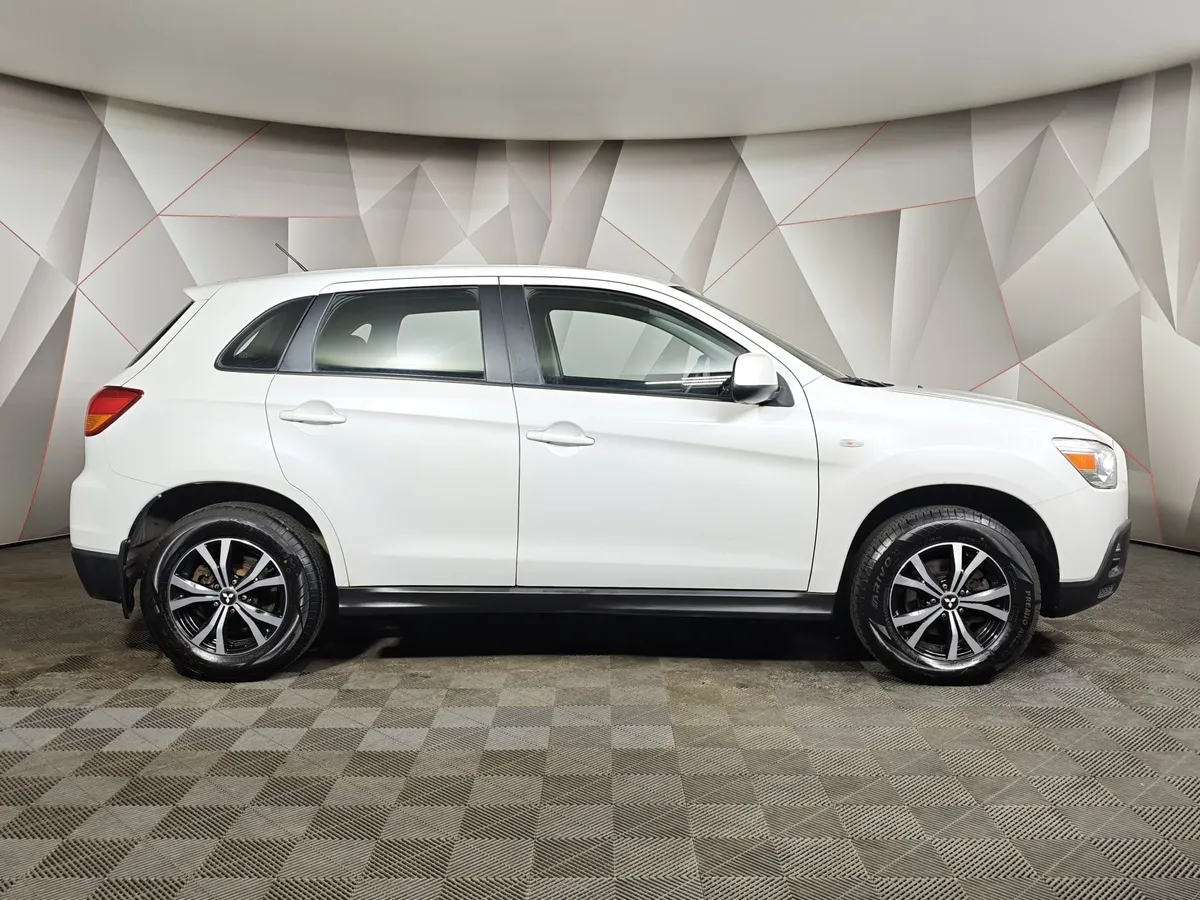 Mitsubishi ASX 1.8 CVT 2WD (140 л.с.) Белый в АВИЛОН. Слайд №6