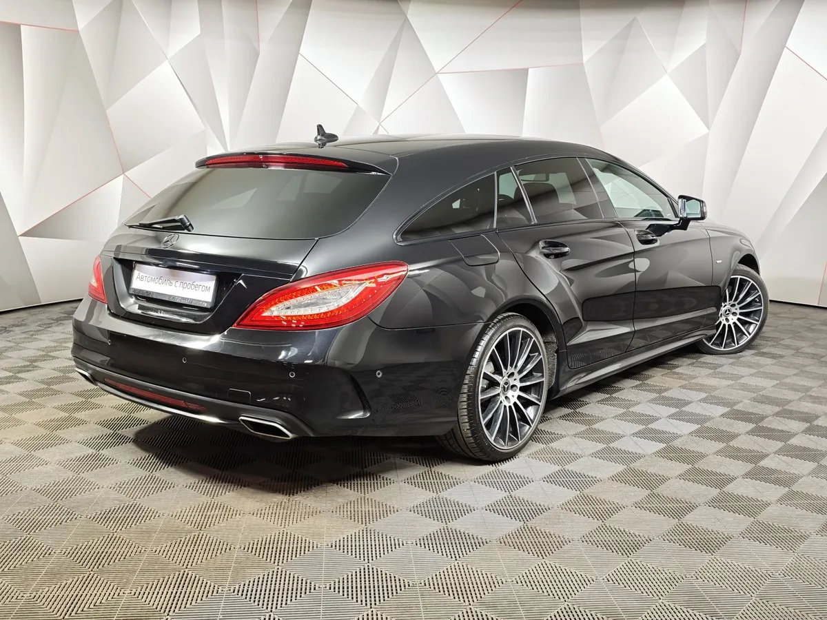 Mercedes-Benz CLS CLS 350 d 4MATIC 9G-TRONIC (249 л.с.) Черный в АВИЛОН. Слайд №2