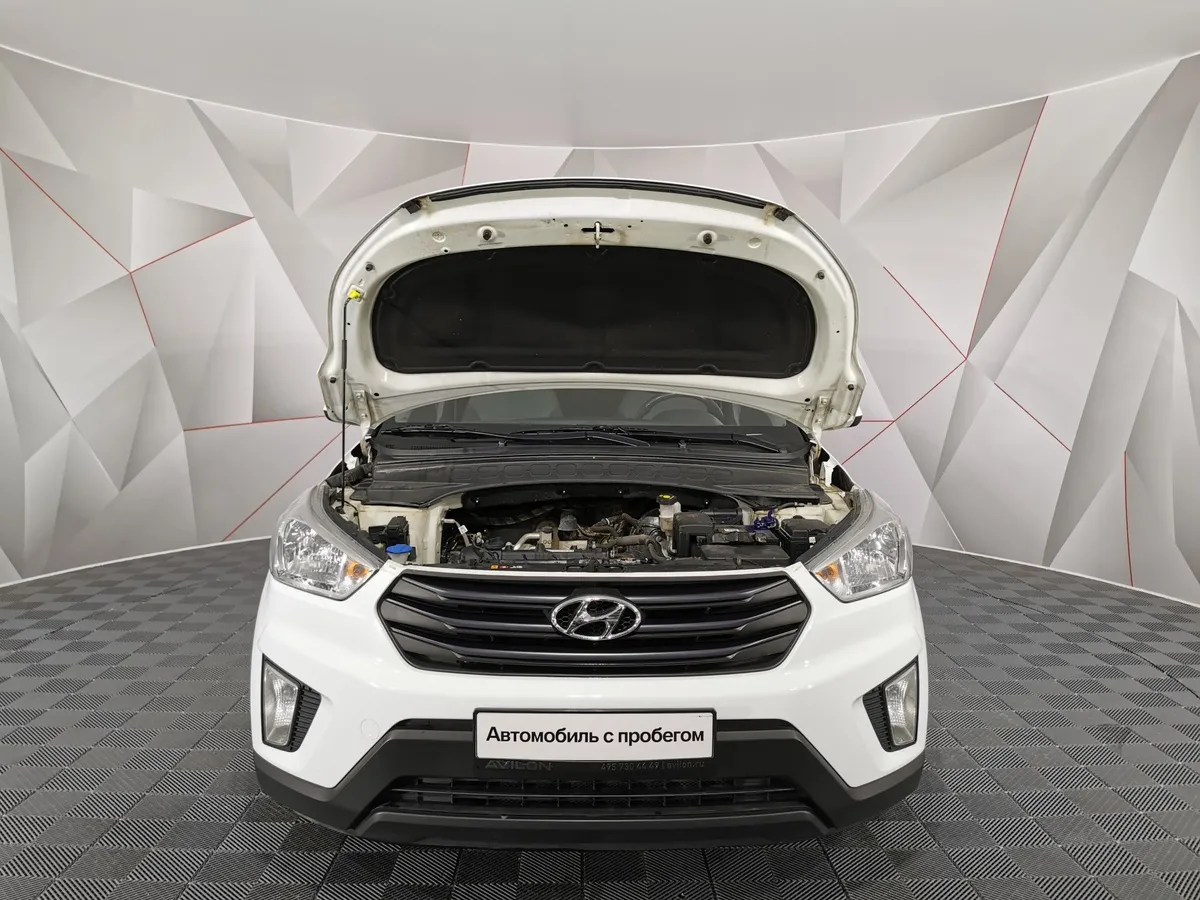 Hyundai Creta 1.6 AT (123 л.с.) Active + Winter Белый в АВИЛОН. Слайд №11