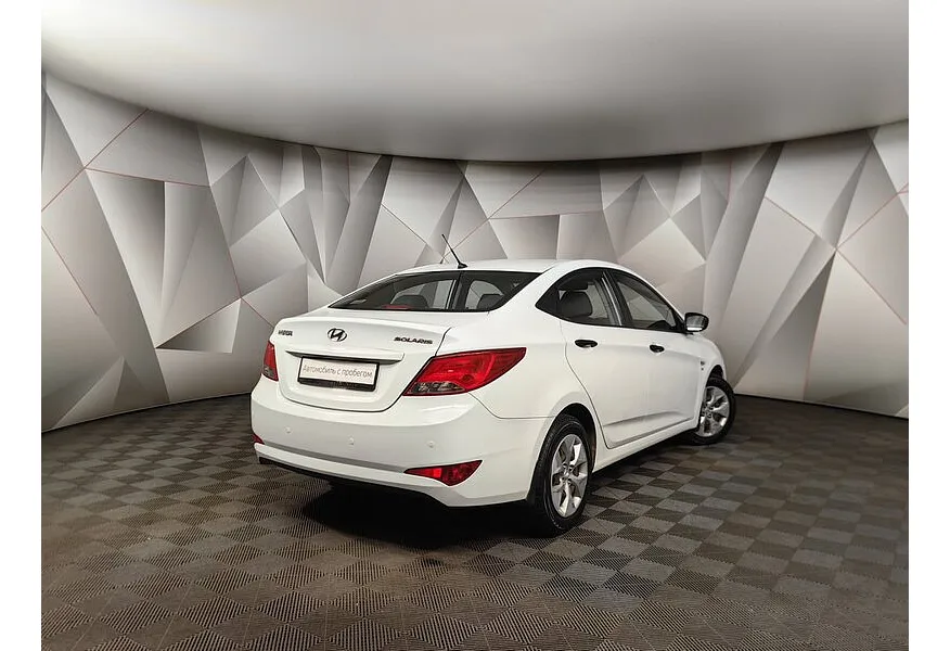 Hyundai Solaris 1.6 AT (123 л.с.) Comfort Белый в АВИЛОН. Слайд №8