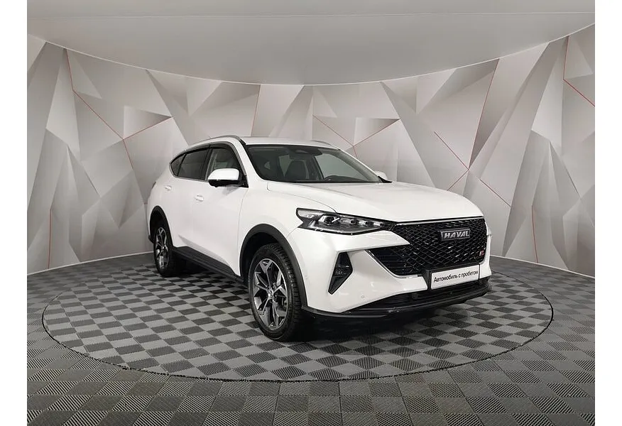 Haval F7 2.0T AWD 7DCT (190 л.с.) Tech Plus Белый в АВИЛОН. Слайд №3