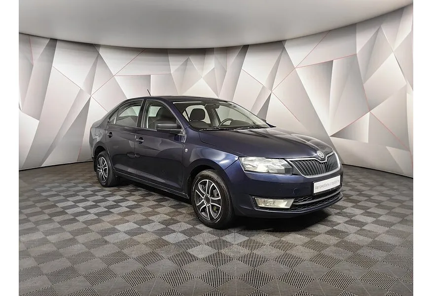 АВИЛОН - Skoda Rapid 1.6 AT (110 л.с.) Active Синий - slide 0