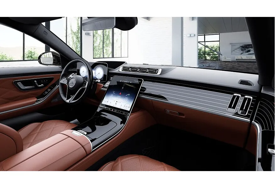 Mercedes-Benz S-Класс Maybach S 580 9G-Tronic 4Matic (503 л.с.) Серый в АВИЛОН. Слайд №6