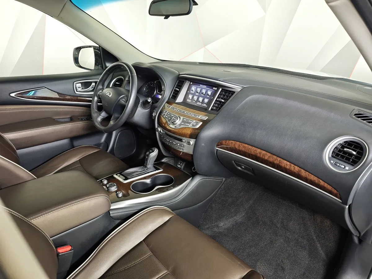 Infiniti QX60 3.5 CVT 4WD (283 л.с.) Premium Белый в АВИЛОН. Слайд №13