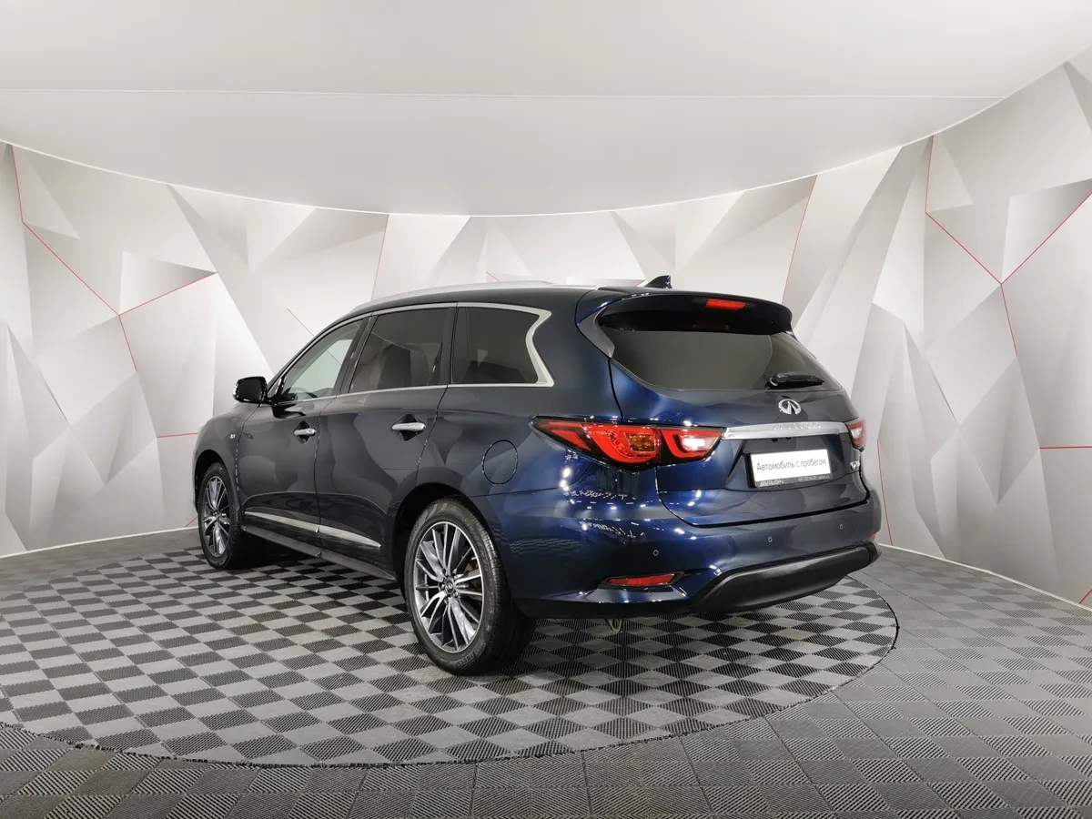 Infiniti QX60 3.5 Xtronic AWD (262 л.с.) Синий в АВИЛОН. Слайд №4