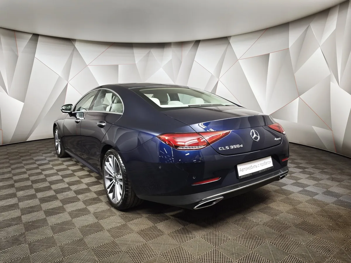 Mercedes-Benz CLS 350 d AT 4Matic (249 л.с.) Elegance Синий в АВИЛОН. Слайд №4
