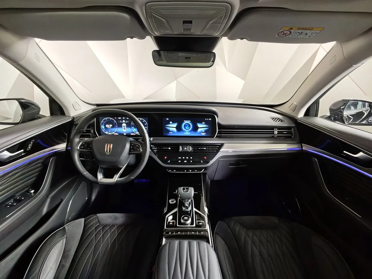 Hongqi HS5 2.0 AT 4WD (224 л.с.) Комфорт Черный в АВИЛОН. Слайд №14