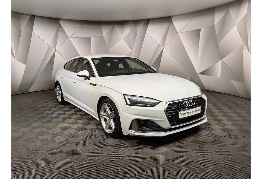 Audi A5 3.0 TDI S tronic quattro (231 л.с.) Sport Белый в АВИЛОН. Слайд №3