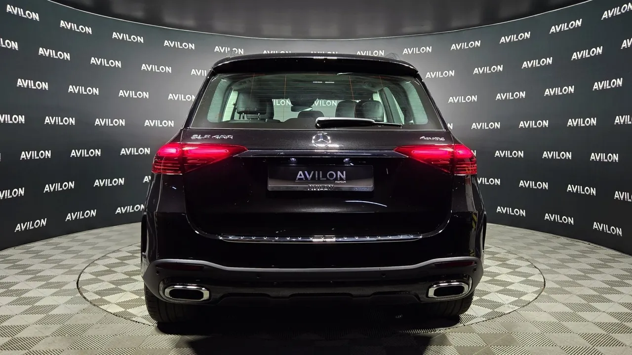 Mercedes-Benz GLE 450 4MATIC 9G-TRONIC (367 л.с.) Черный в АВИЛОН. Слайд №10