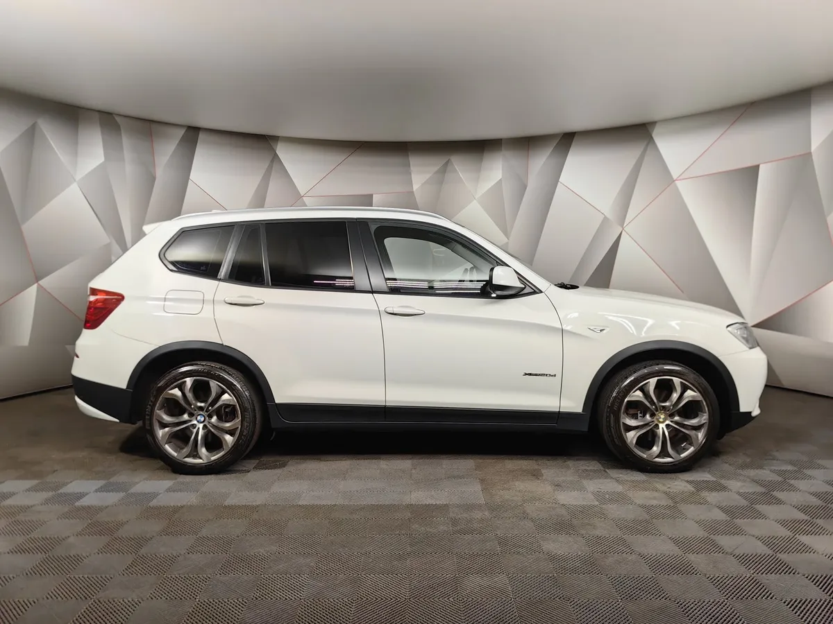 BMW X3 xDrive20d AT (184 л.с.) Белый в АВИЛОН. Слайд №6