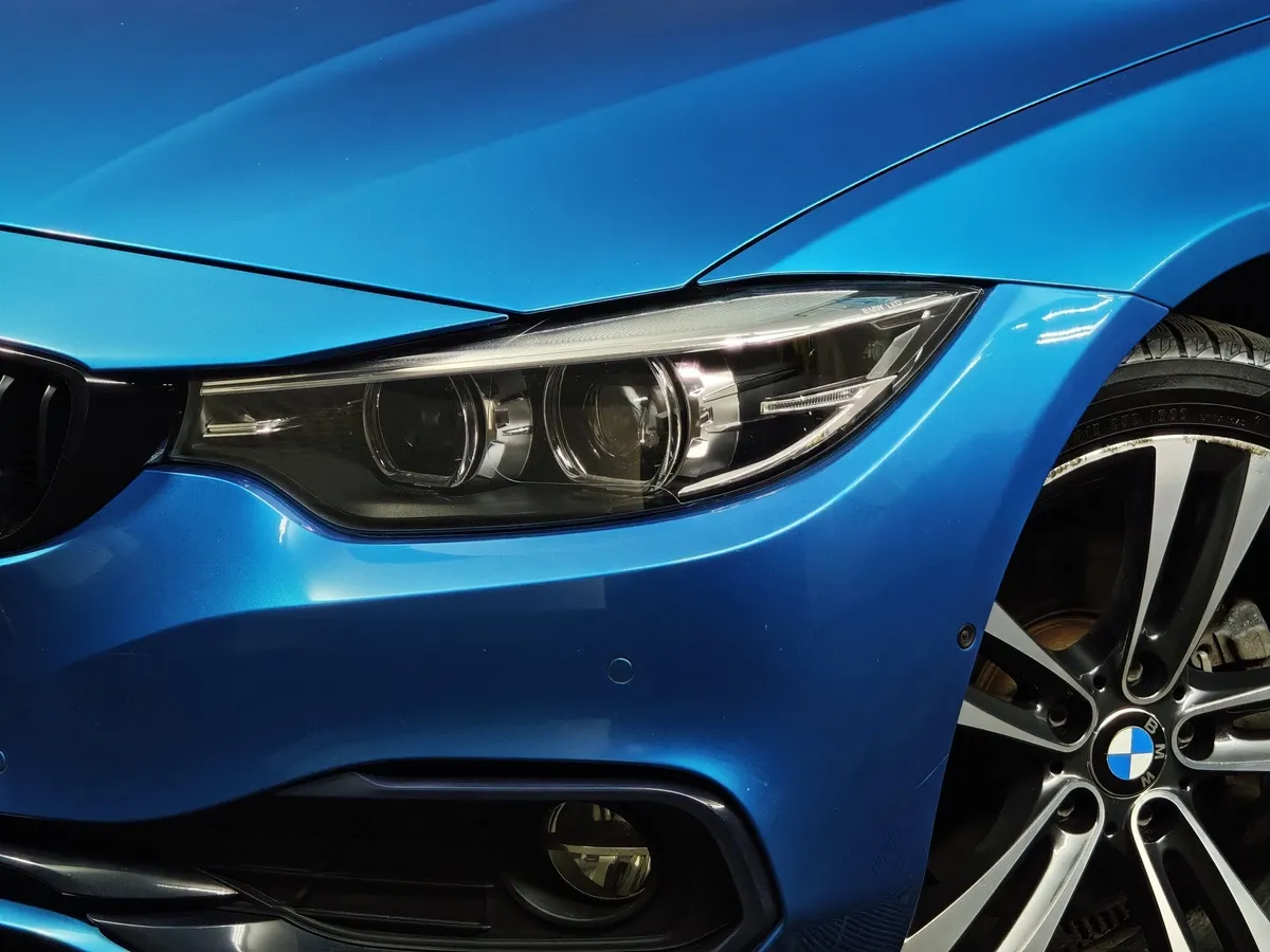 BMW 4 серия 420d xDrive AT (190 л.с.) Luxury Line Синий в АВИЛОН. Слайд №8