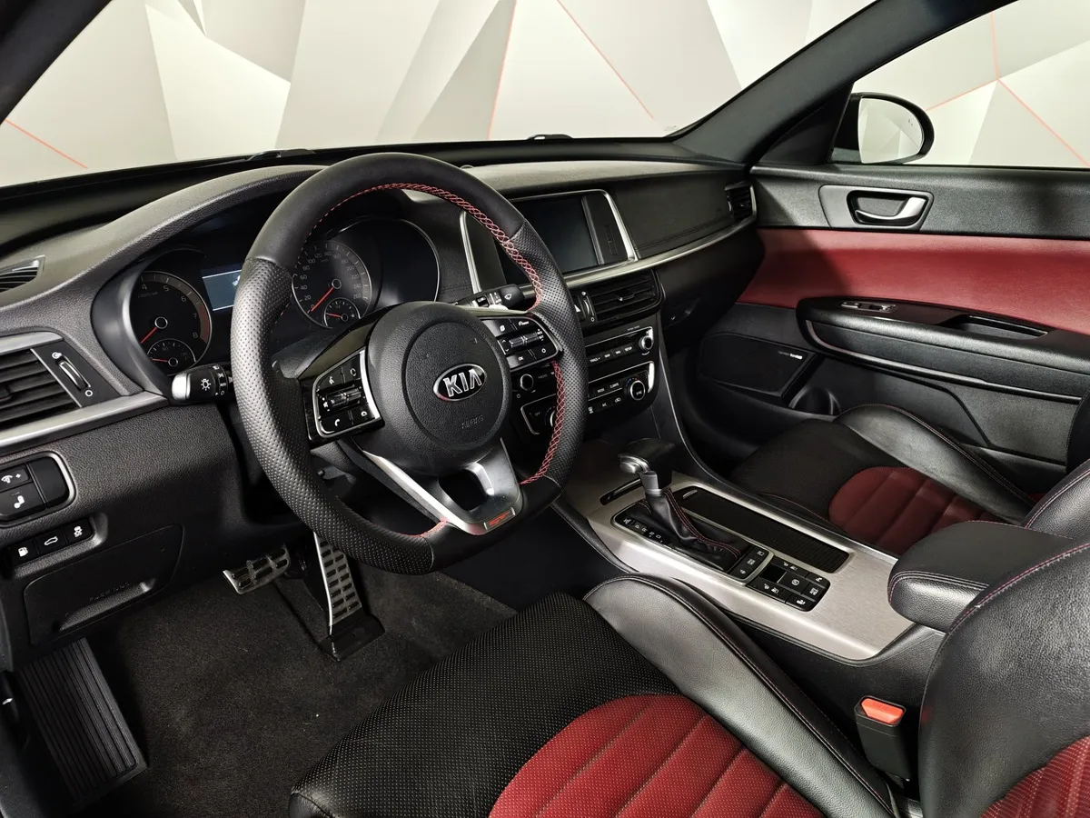 Kia Optima 2.0 T AT (245 л.с.) Черный в АВИЛОН. Слайд №19