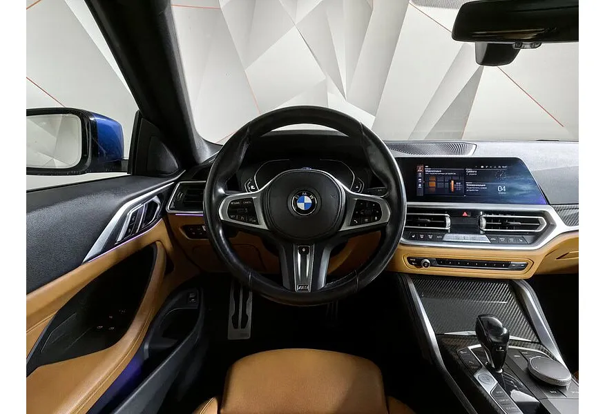 BMW 4 серия 420d xDrive AT (190 л.с.) M Sport Pure Синий в АВИЛОН. Слайд №15