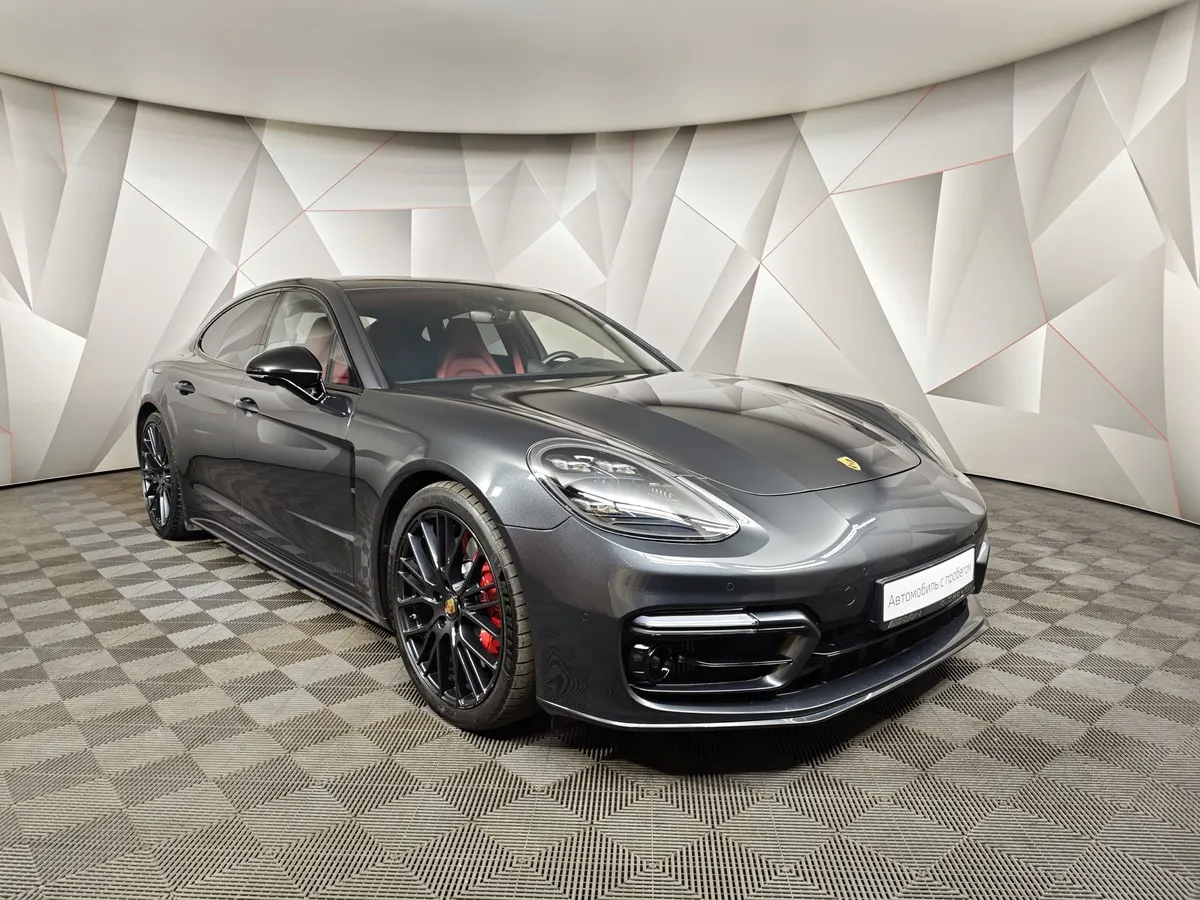 Porsche Panamera 4.0 AMT AWD (480 л.с.) Panamera GTS Серый в АВИЛОН. Слайд №3