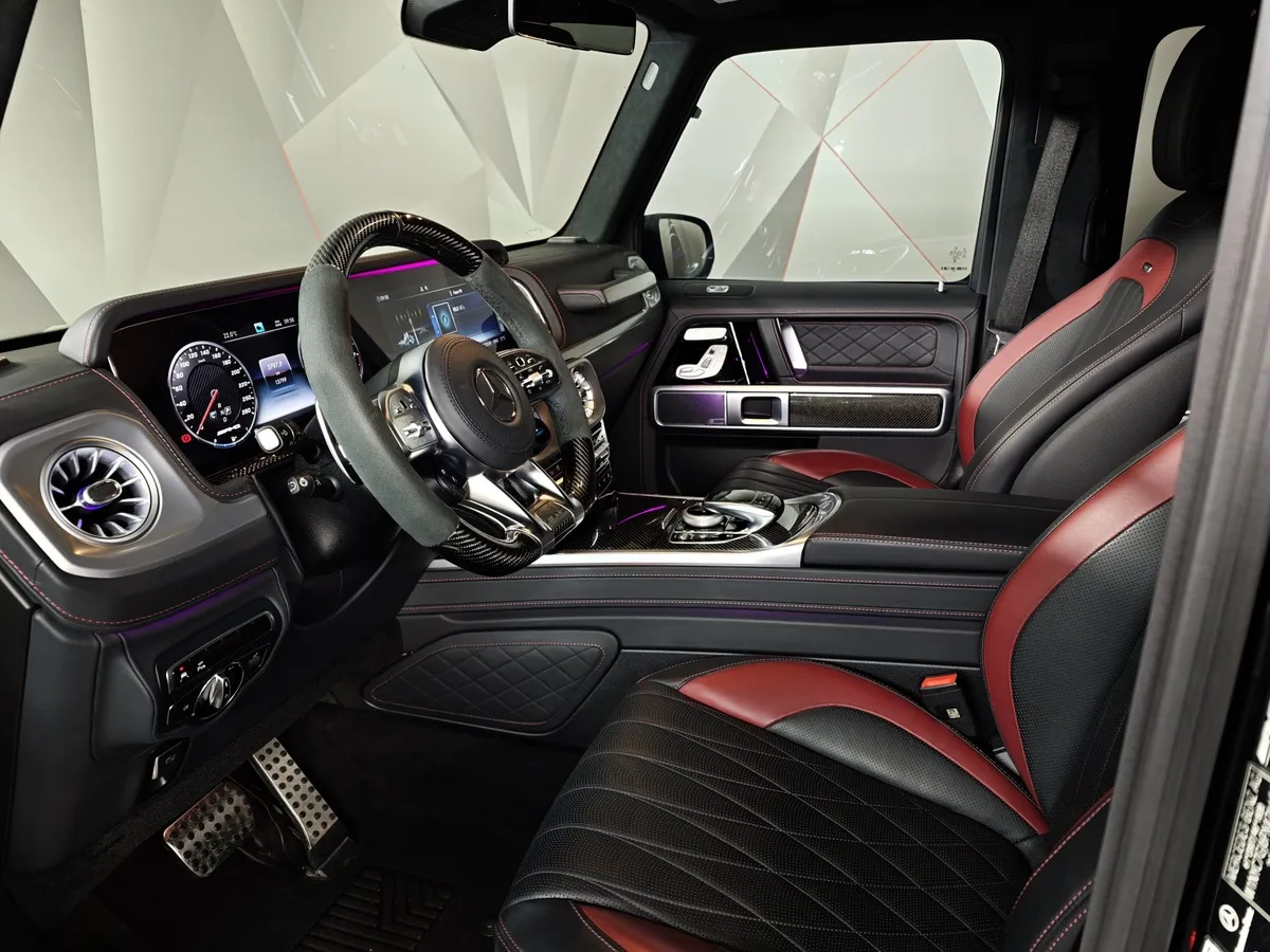 Mercedes-Benz G-Класс G 63 AMG Speedshift 4Matic (585 л.с.) Черный в АВИЛОН. Слайд №19