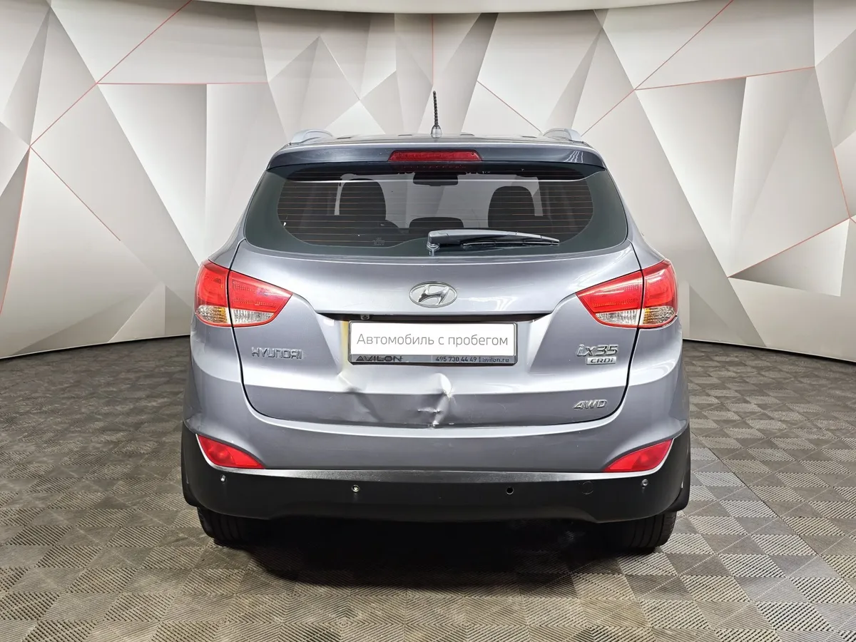 Hyundai ix35 2.0 CRDi AT 4WD (184 л.с.) Travel Серый в АВИЛОН. Слайд №8