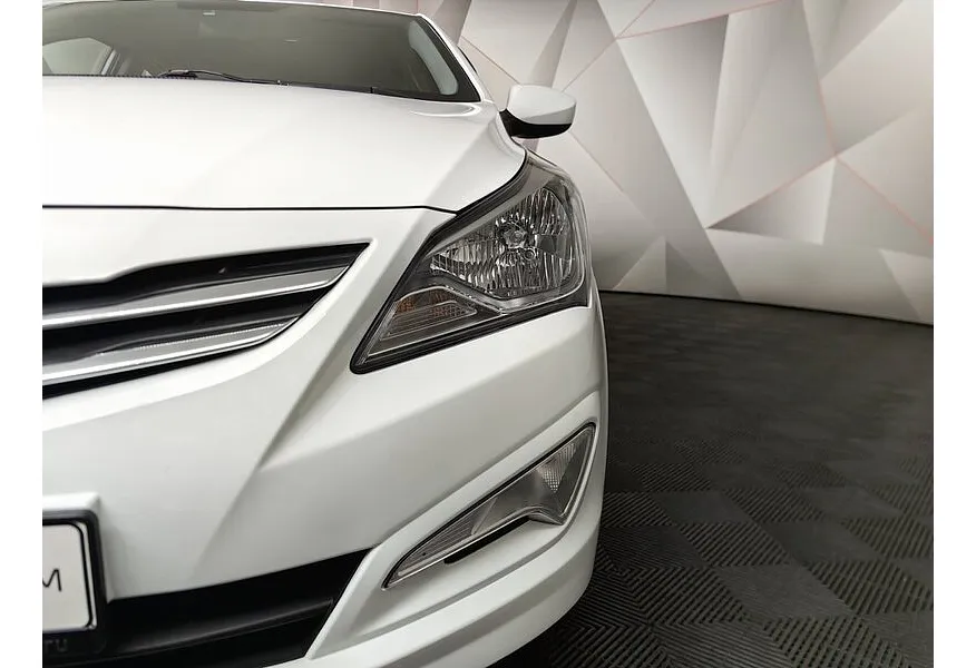 Hyundai Solaris 1.6 AT (123 л.с.) Comfort Белый в АВИЛОН. Слайд №19