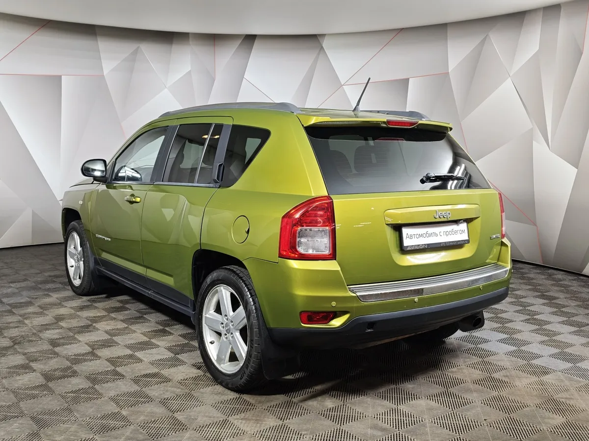 Jeep Compass 2.4 4x4 AT (150 л.с.) Limited Зеленый в АВИЛОН. Слайд №4