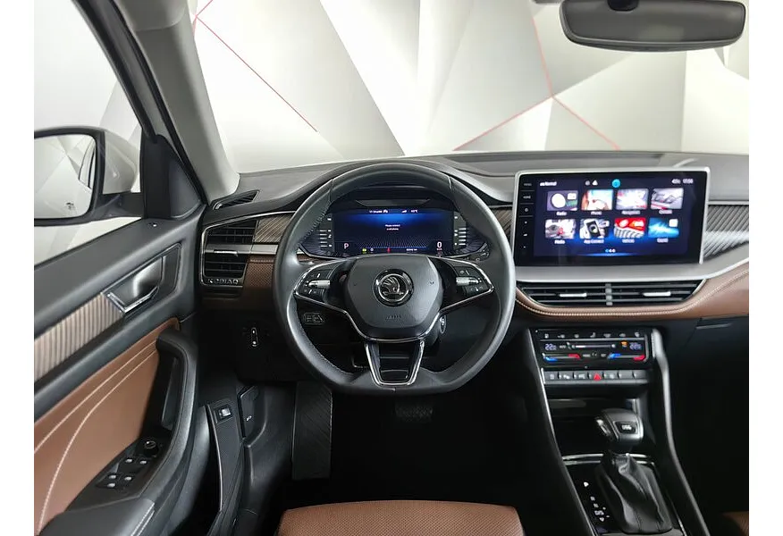 Skoda Kodiaq 2.0 TSI DSG 4WD (220 л.с.) Белый в АВИЛОН. Слайд №20