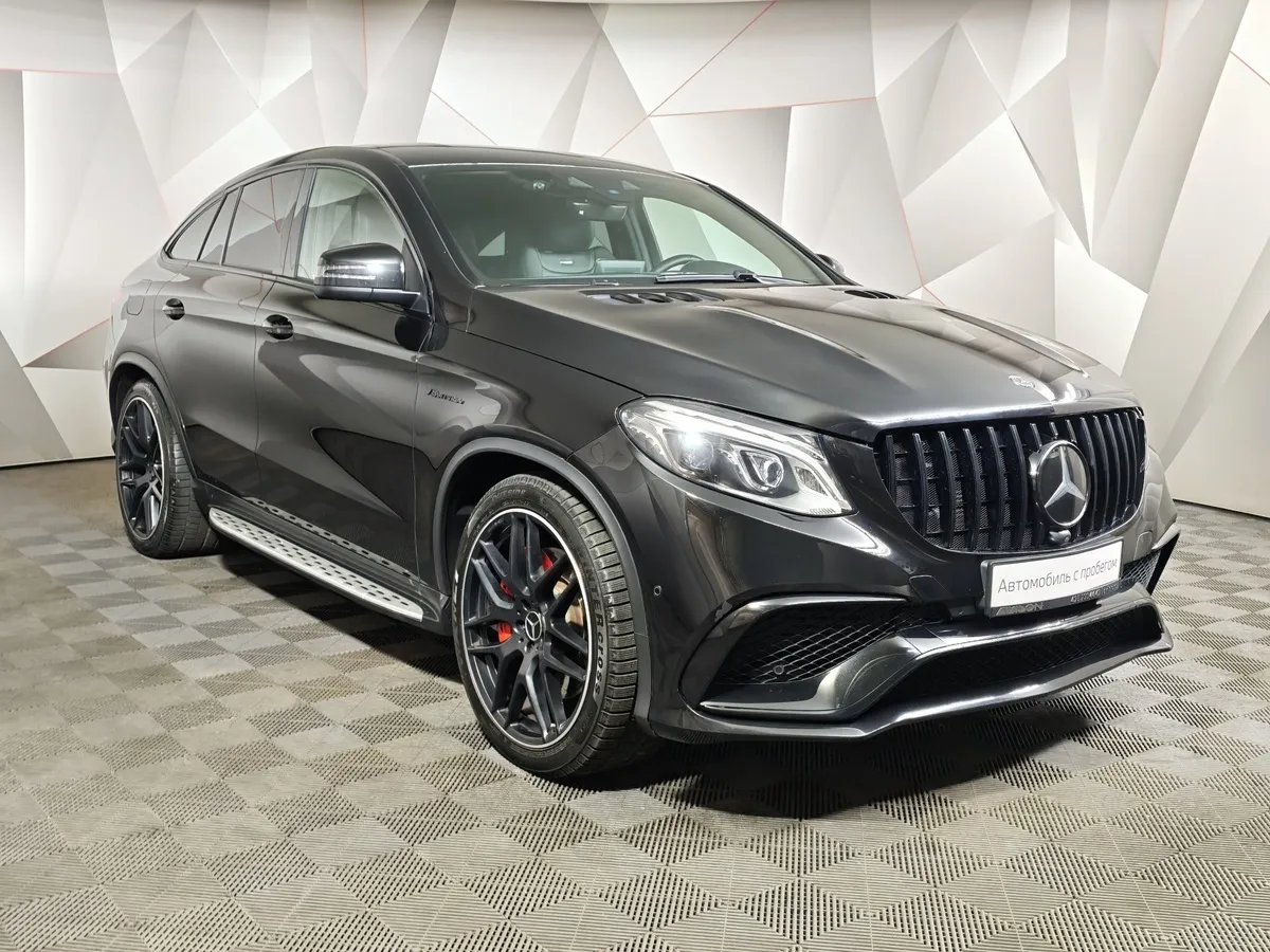 Mercedes-Benz GLE Купе AMG 63 4MATIC 7G-TRONIC (557 л.с.) Черный в АВИЛОН. Слайд №3