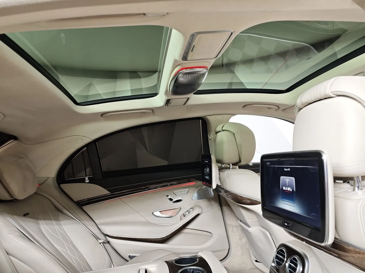 Mercedes-Benz S-Класс S 63 AMG 4Matic Speedshift Plus 7G-Tronic длинная база (585 л.с.) в АВИЛОН. Слайд №30