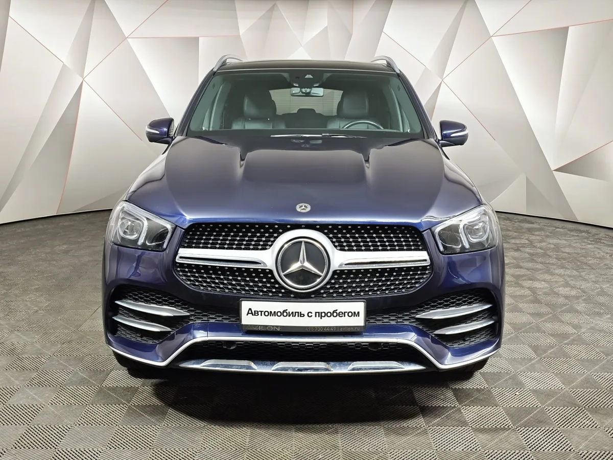 Mercedes-Benz GLE 300 d 4MATIC 9G-TRONIC (245 л.с.) Sport Plus Синий в АВИЛОН. Слайд №7