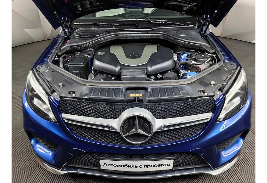 Mercedes-Benz GLE Купе 350 d 4MATIC 9G-TRONIC (249 л.с.) Особая серия Синий в АВИЛОН. Слайд №11