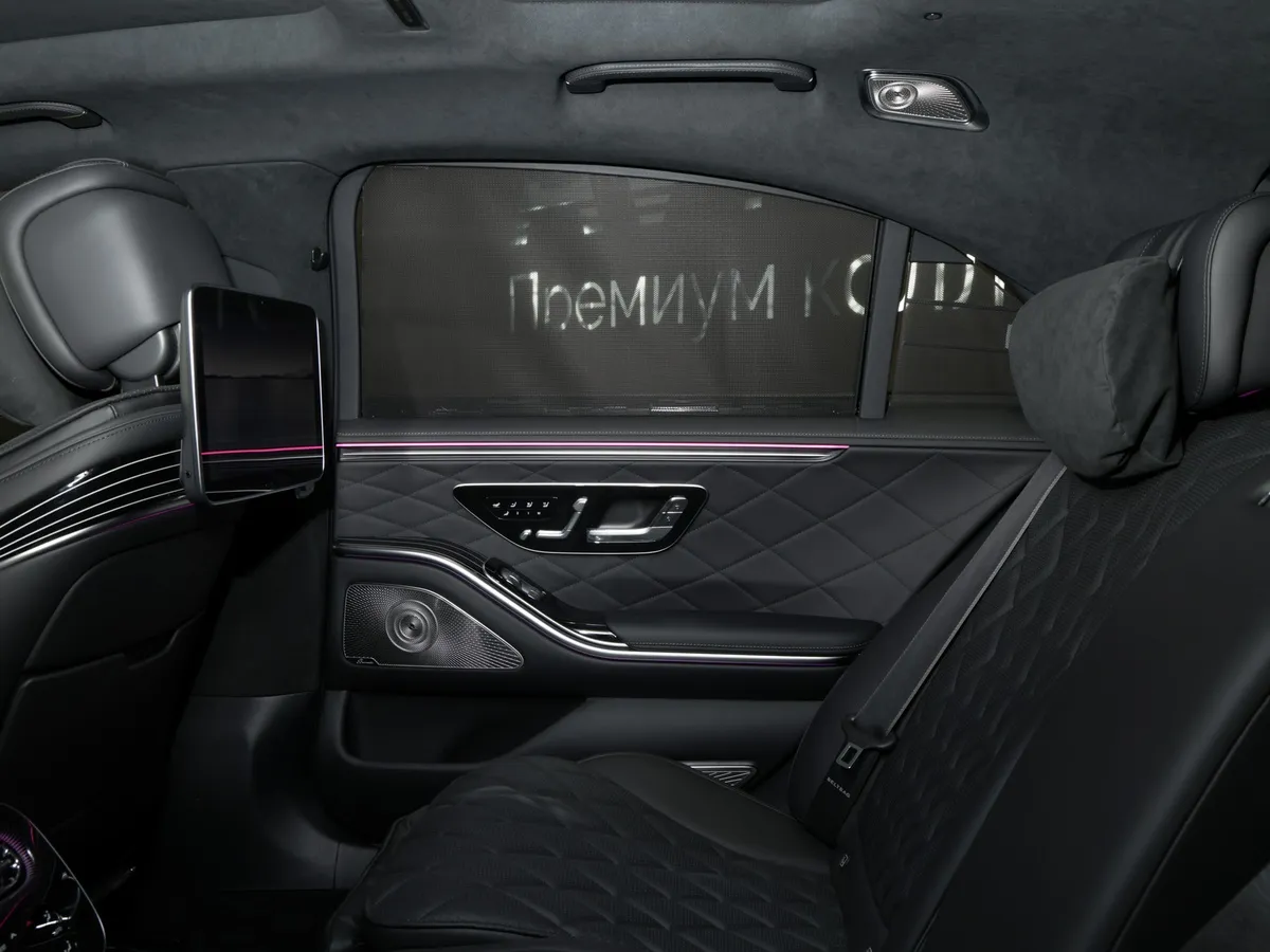 Mercedes-Benz S-Класс S 500 9G-Tronic 4Matic (435 л.с.) Черный в АВИЛОН. Слайд №13