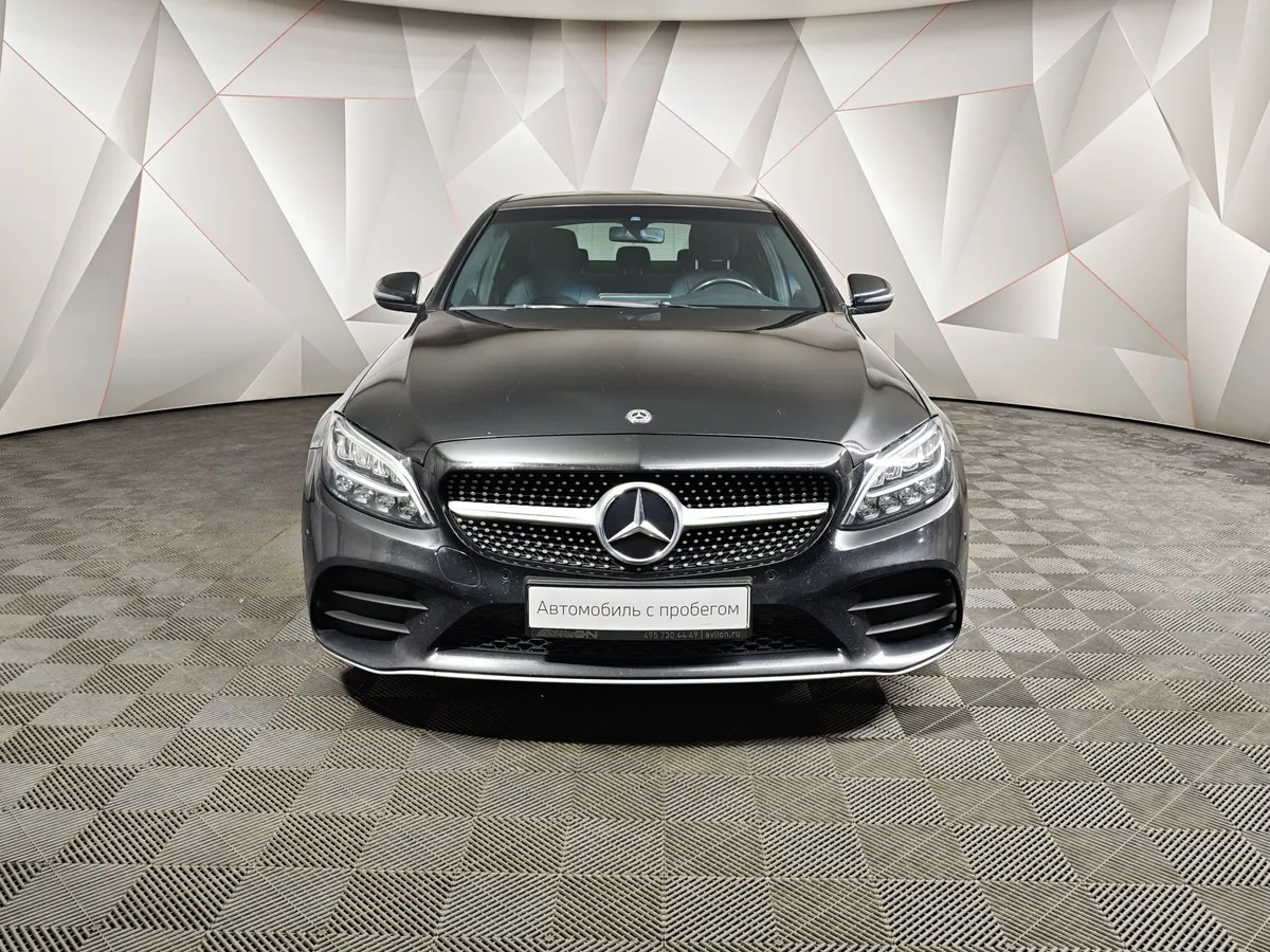 Mercedes-Benz C-Класс C 200 9G-TRONIC 4MATIC (190 л.с.) Sport Черный в АВИЛОН. Слайд №7