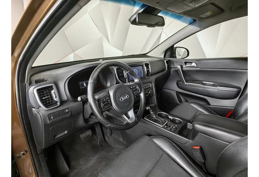 Kia Sportage 2.0 AT 4WD (150 л.с.) Prestige Коричневый в АВИЛОН. Слайд №19