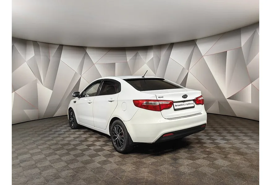 Kia Rio 1.4 MT (107 л.с.) Белый в АВИЛОН. Слайд №4