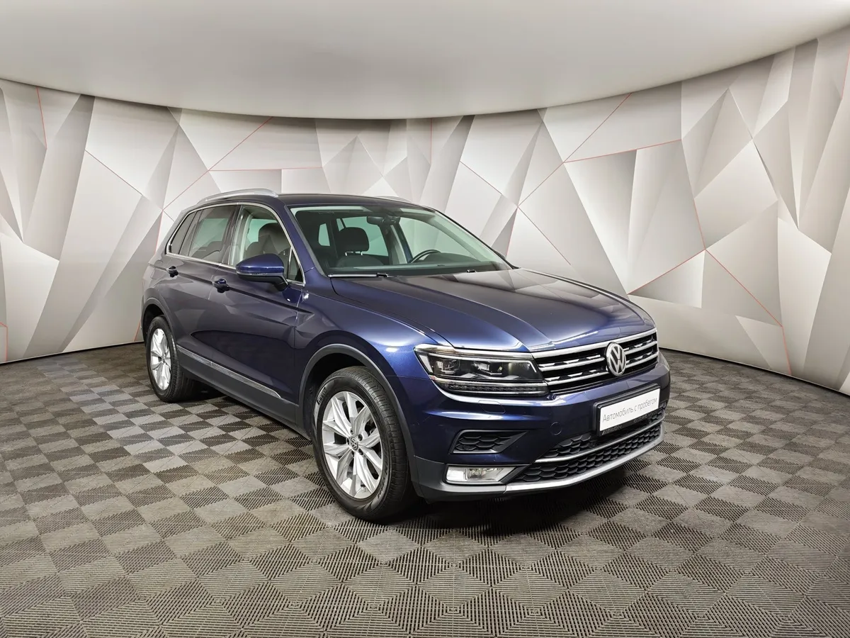 Volkswagen Tiguan 1.4 TSI 4Motion DSG (150 л.с.) Highline Синий в АВИЛОН. Слайд №3